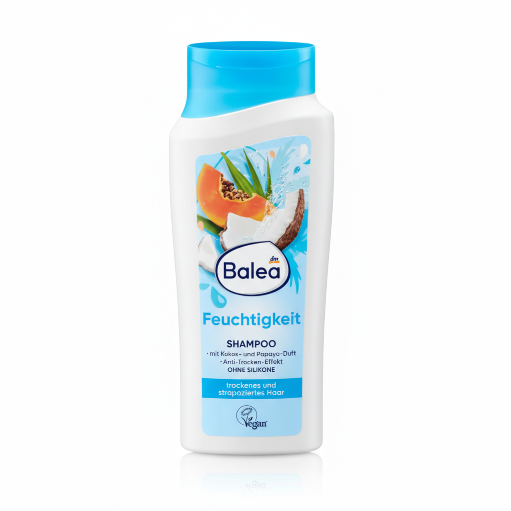 Balea Feuchtigkeit Shampoo 300ml - شامبو جوز الهند والبابايا