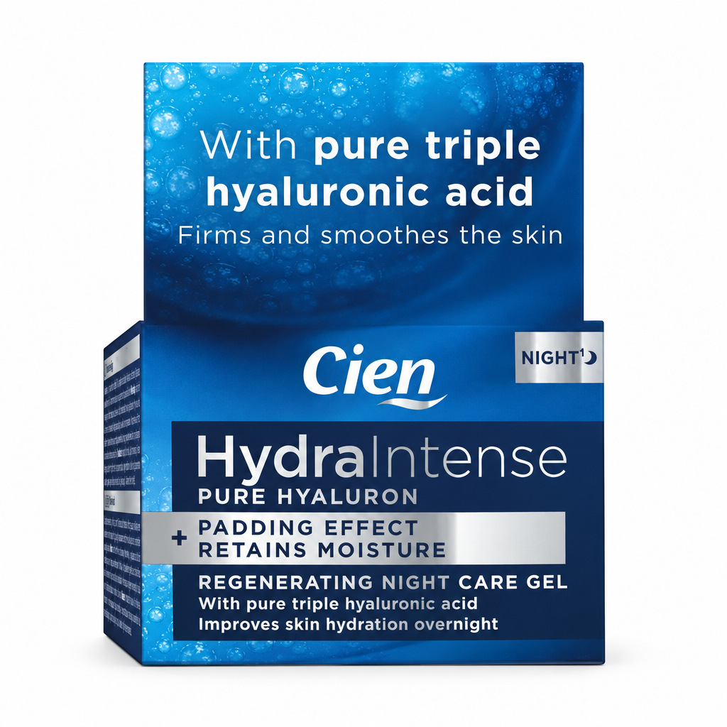 جل Cien HydraIntense الليلي بالهيالورون الثلاثي 50 مل
