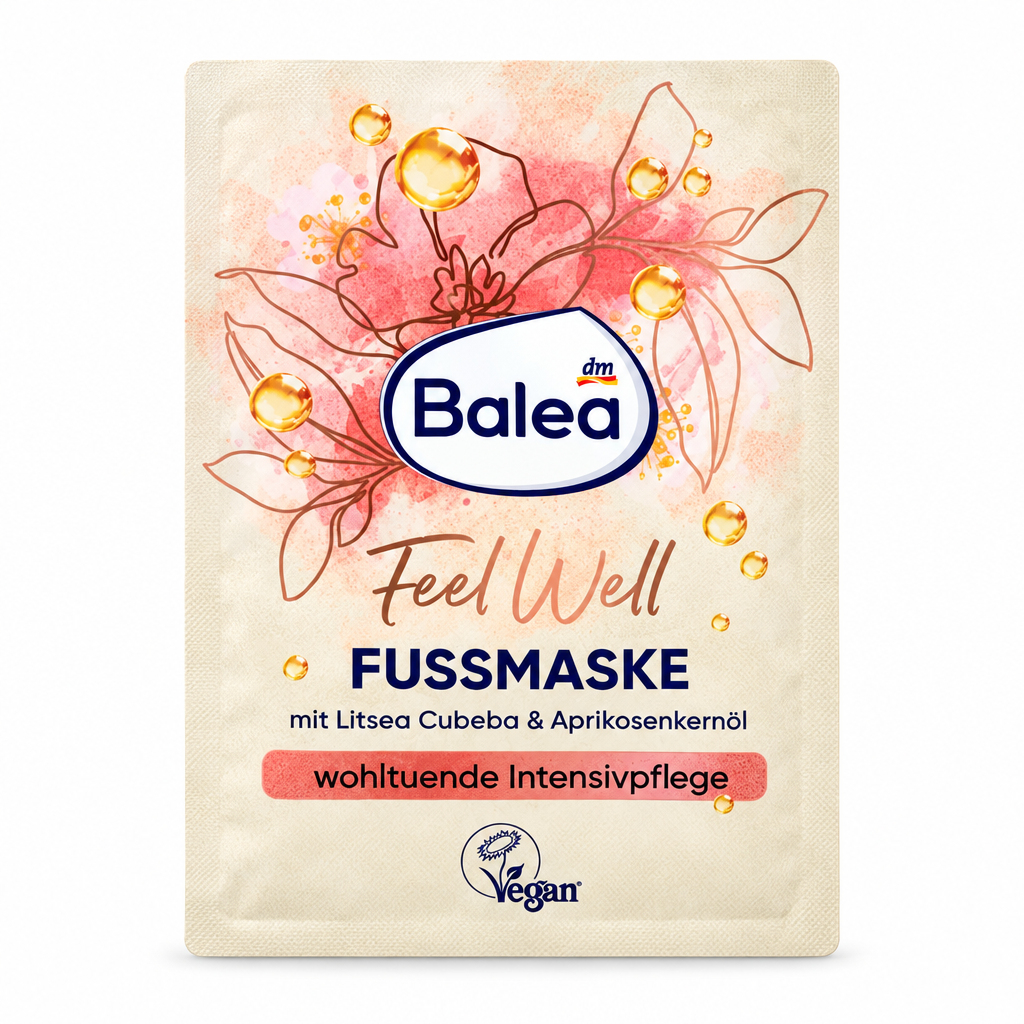 Balea Feel Well قناع القدمين 15مل
