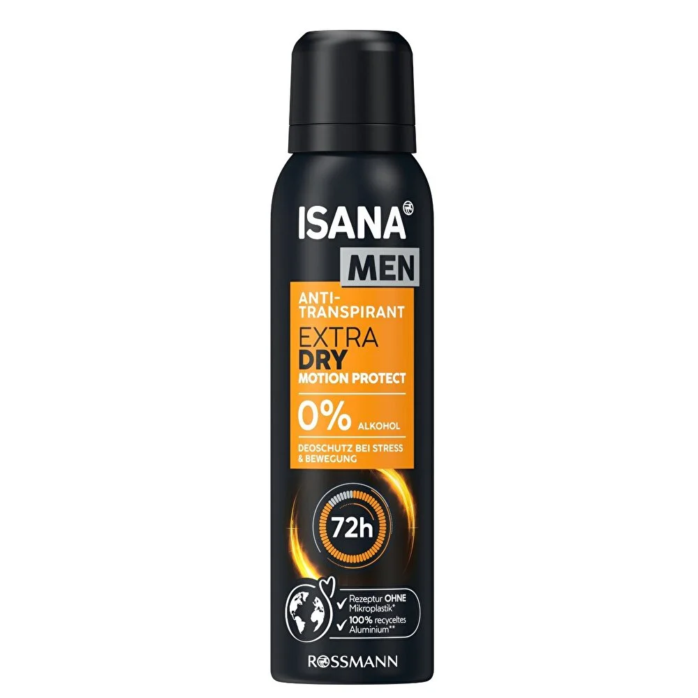 بخاخ مزيل عرق ISANA MEN Extra Dry Motion Protect 150 مل