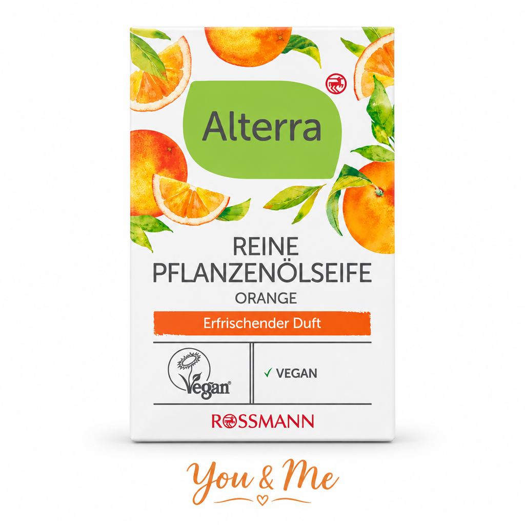 صابون Alterra بزيت البرتقال النباتي - You & Me