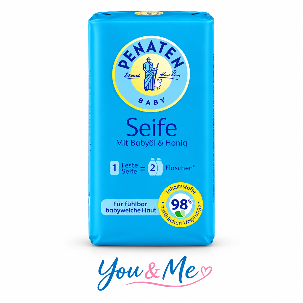 صابون Penaten Baby بزيت الأطفال والعسل 90غ - You & Me