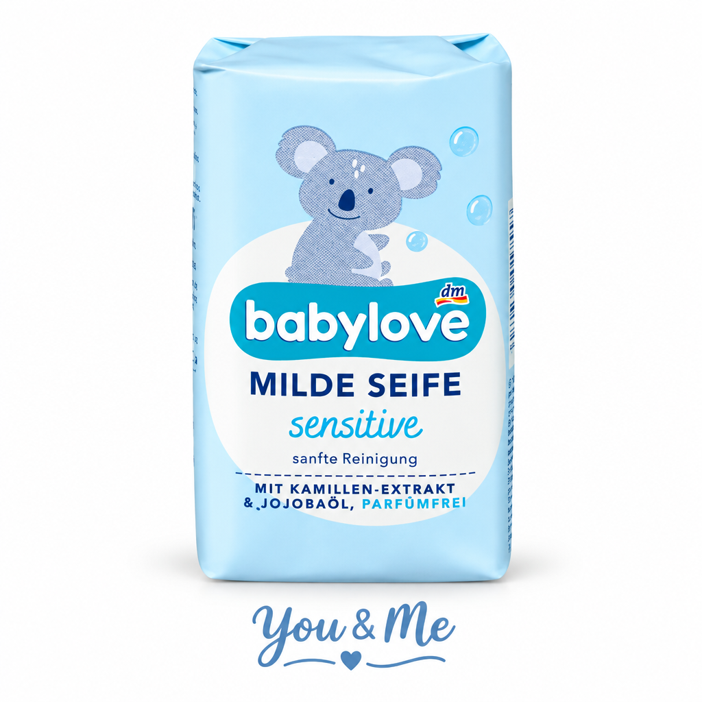 صابون babylove Milde Seife Sensitive 100غ - You & Me