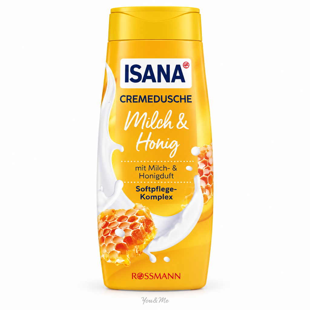جيل استحمام ISANA Milch & Honig 300مل - You & Me