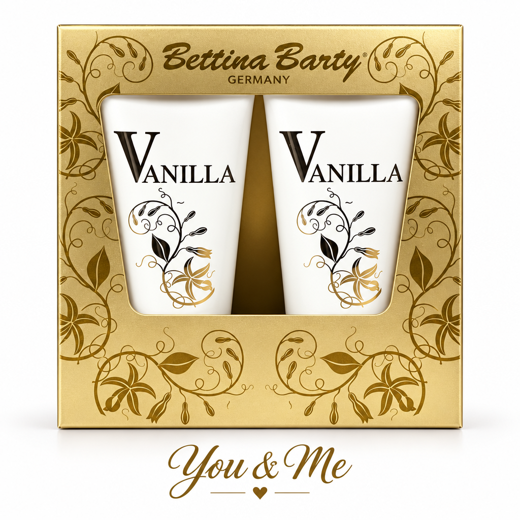 طقم هدية Bettina Barty Vanilla جل استحمام + لوشن - You & Me