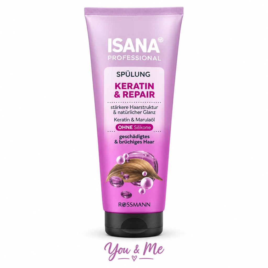 بلسم ISANA Professional Keratin & Repair 200مل - You & Me