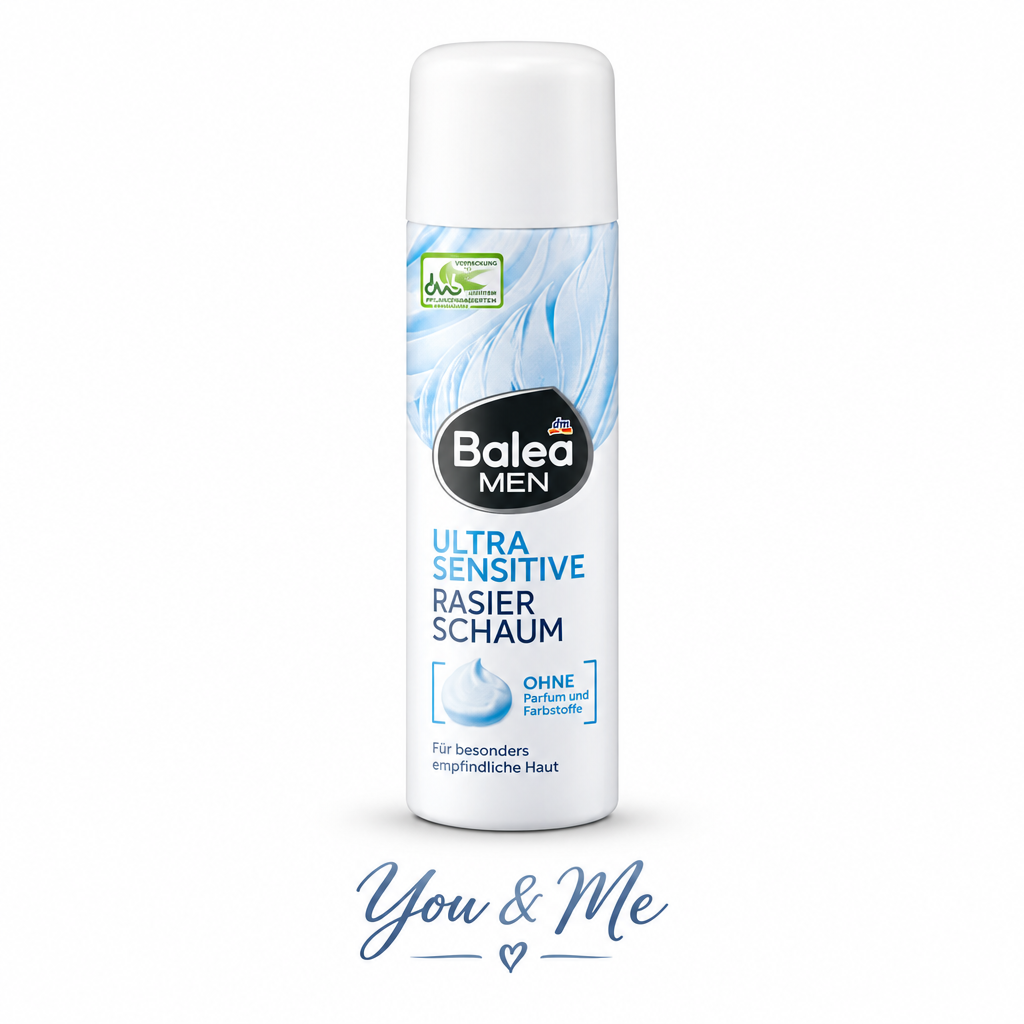 رغوة حلاقة Balea MEN Ultra Sensitive 300مل - You & Me