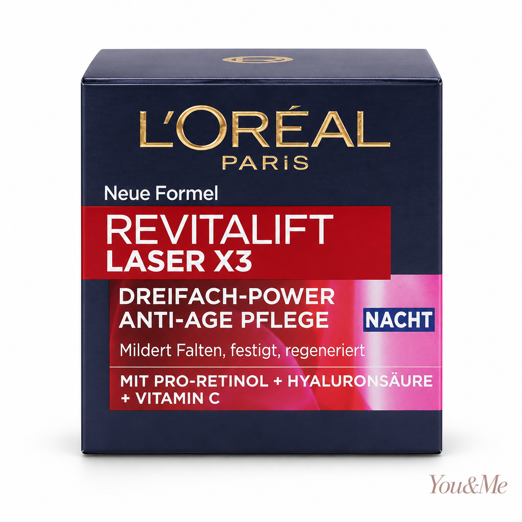 كريم L'Oréal Paris Revitalift Laser X3 الليلي 50مل - You & Me