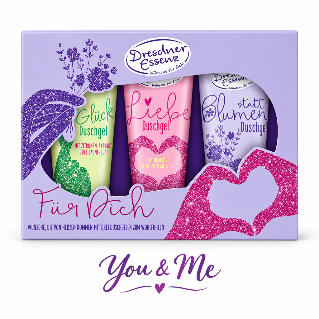 طقم هدية Dresdner Essenz لك 3×75مل - You & Me