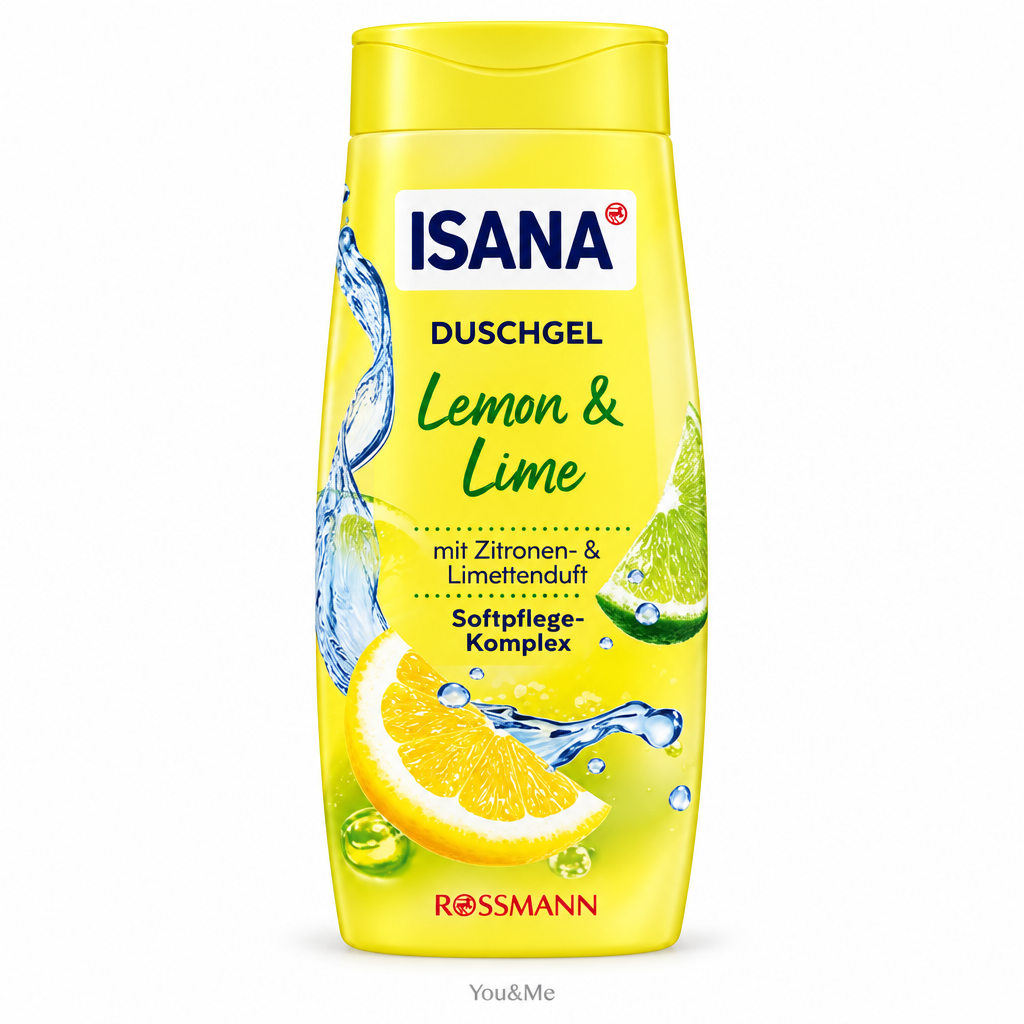 جيل استحمام ISANA Lemon & Lime 300مل - You & Me