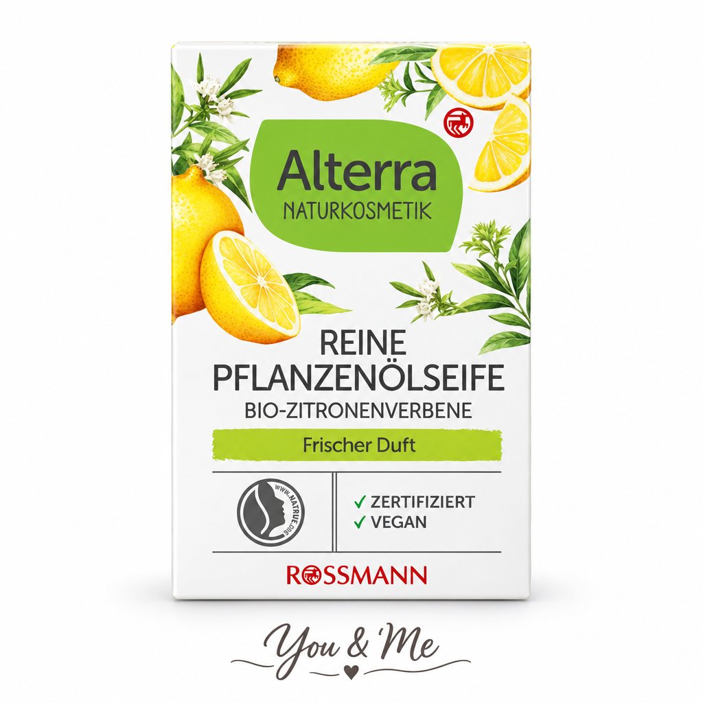 صابون Alterra بزيت الليمون الأخضر 100غ - You & Me