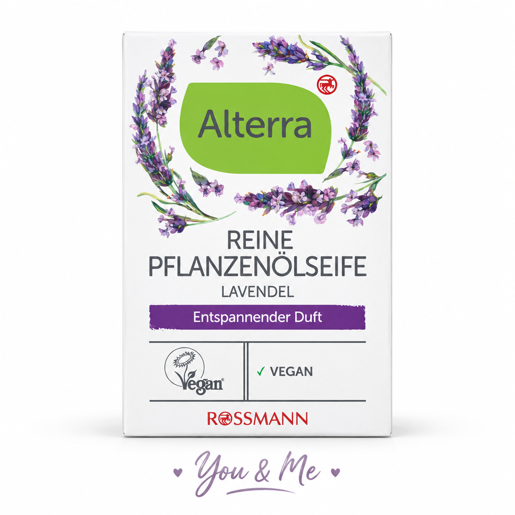 صابون Alterra بزيت نباتي برائحة لافندر 100غ - You & Me