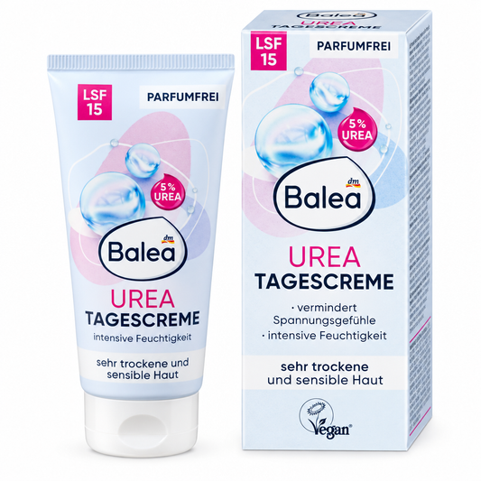 كريم Balea Urea Tagescreme للوجه 5% يوريا SPF 15 50 مل