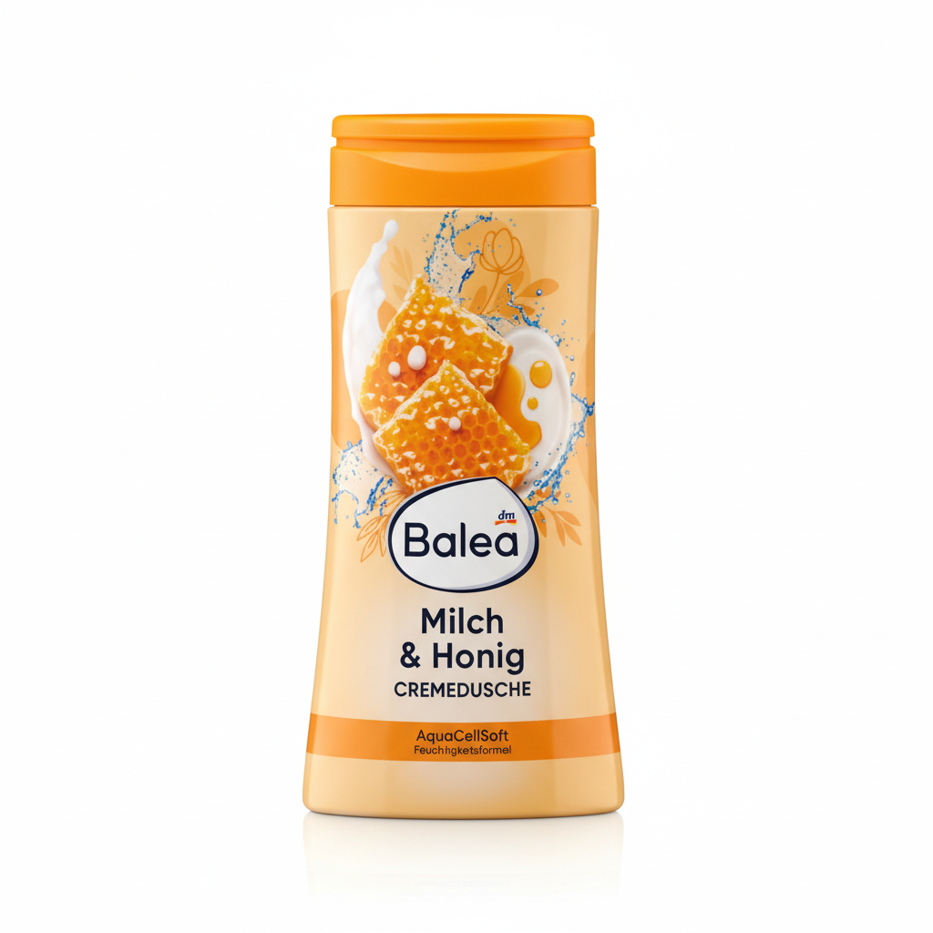 Balea Cremedusche Milch & Honig 300ml