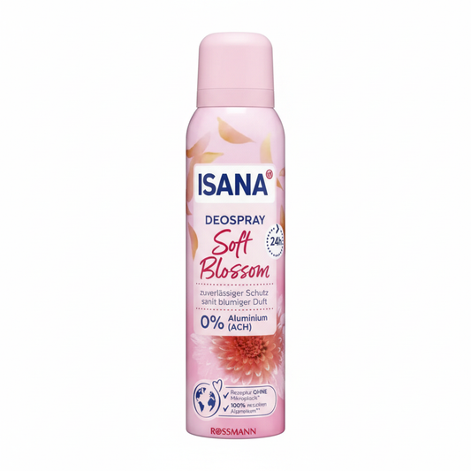 بخاخ مزيل عرق ISANA Soft Blossom خلفية بيضاء 1:1