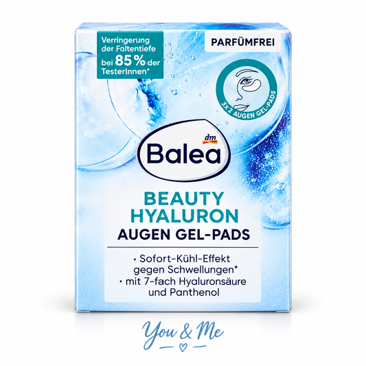 ضمادات جل Balea Beauty Hyaluron للعين 3 أزواج - You & Me