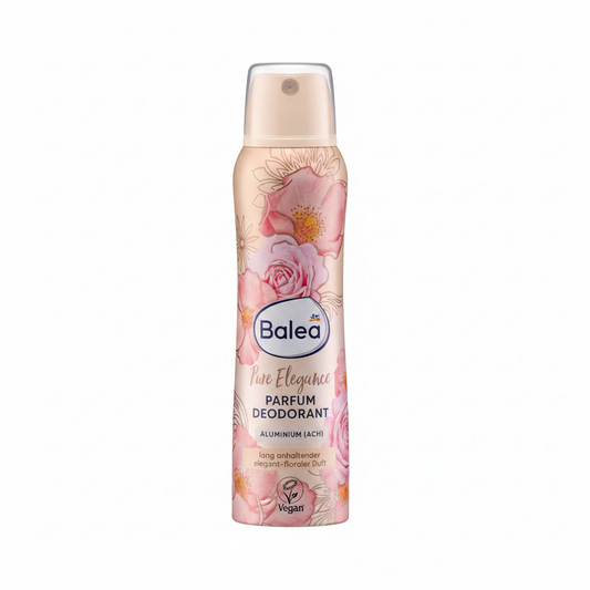 بخاخ مزيل عرق Balea Pure Elegance خلفية بيضاء 1:1