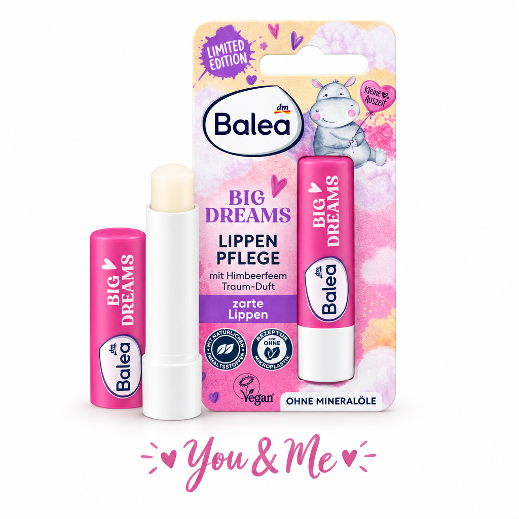 مرطّب شفاه Balea Big Dreams 4.8غ - You & Me