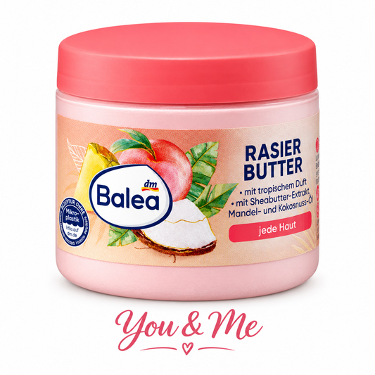 زبدة حلاقة Balea بعطر استوائي 150مل - You & Me