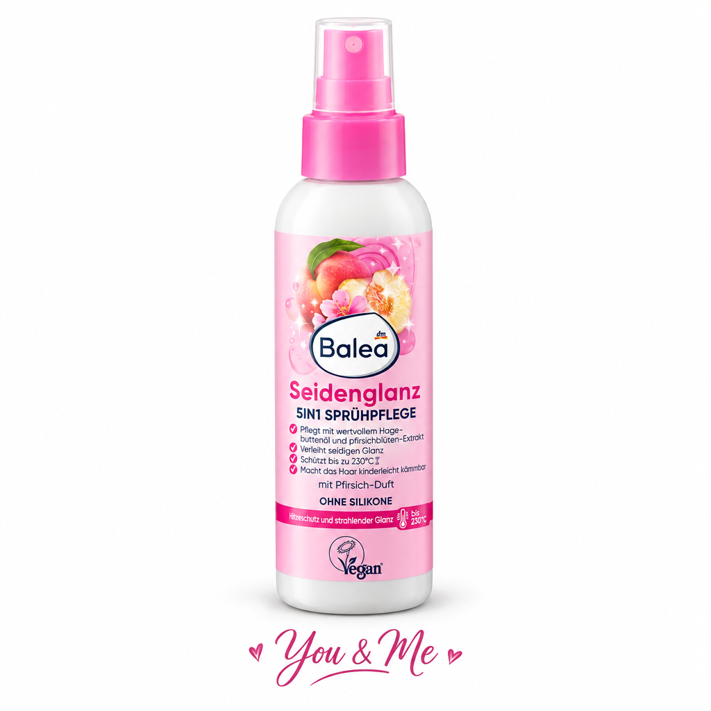 بخاخ Balea Seidenglanz 5بر1 150مل - You & Me