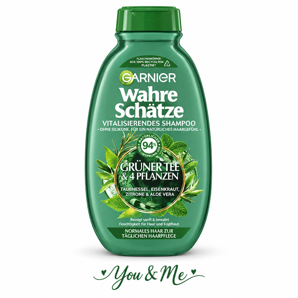 شامبو Garnier Wahre Schätze Grüner Tee 250مل - You & Me