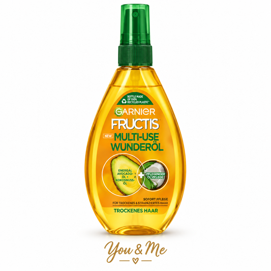 زيت الشعر السحري GARNIER FRUCTIS 150مل - You & Me