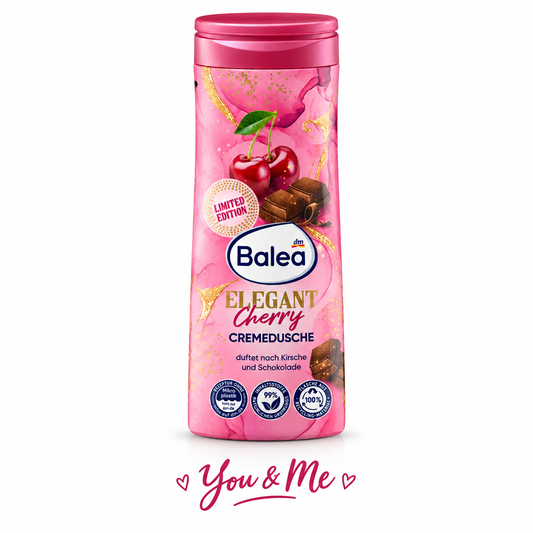 جل استحمام كريمي Balea Elegant Cherry 300مل - You & Me