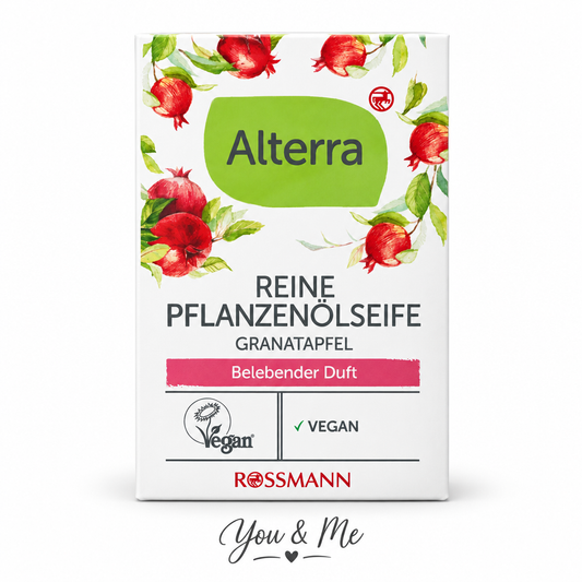 صابون Alterra بزيت نباتي برائحة الرمان 100غ - You & Me