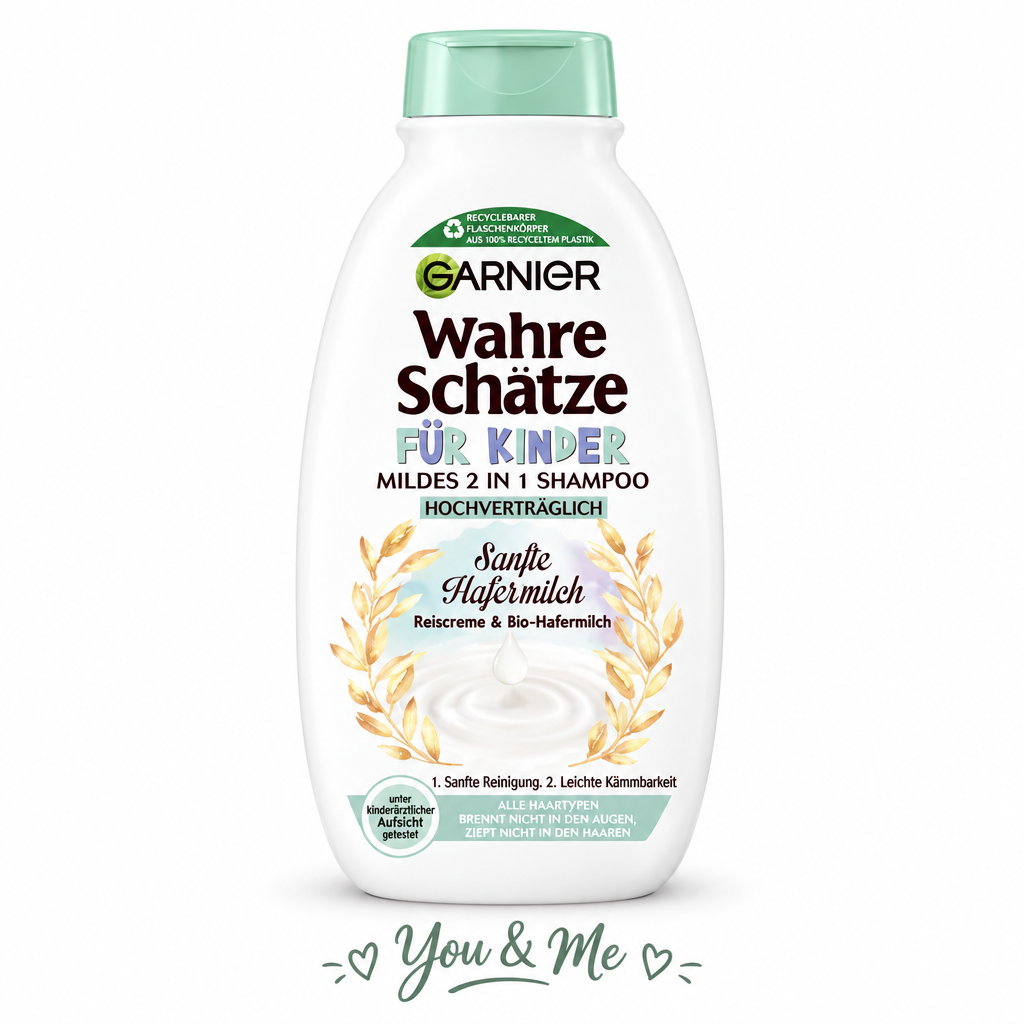 شامبو أطفال Garnier Hafermilch 2ينر1 250مل - You & Me
