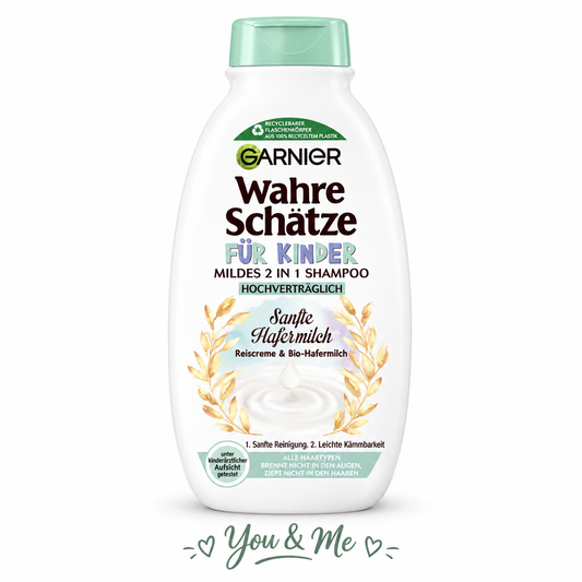 شامبو أطفال Garnier Hafermilch 2ينر1 250مل - You & Me