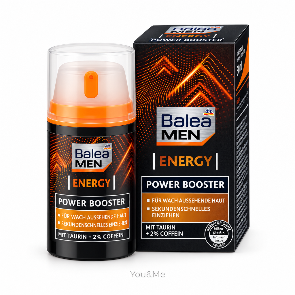 بوستر طاقة البشرة Energy Power Booster Balea MEN 50مل - You & Me