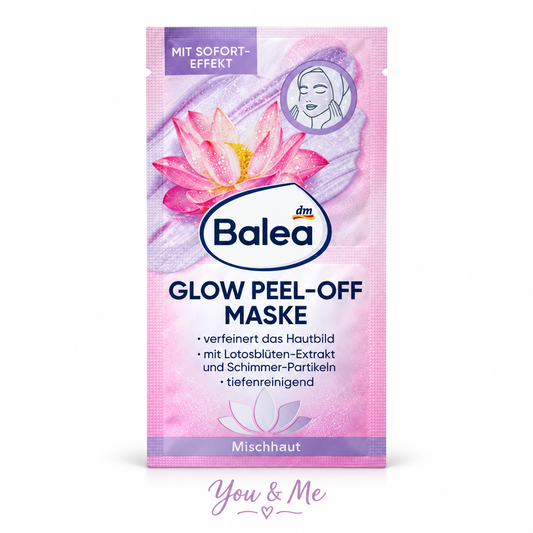 قناع وجه Balea Glow Peel-Off 2×8مل - You & Me
