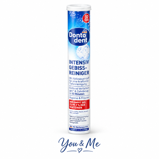 أقراص تنظيف أطقم Dontodent Intensiv 32 قرص - You & Me