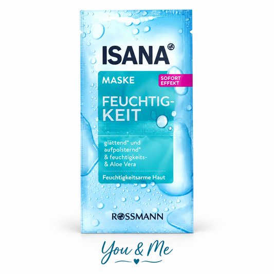 قناع ISANA Feuchtigkeit المرطّب - You & Me