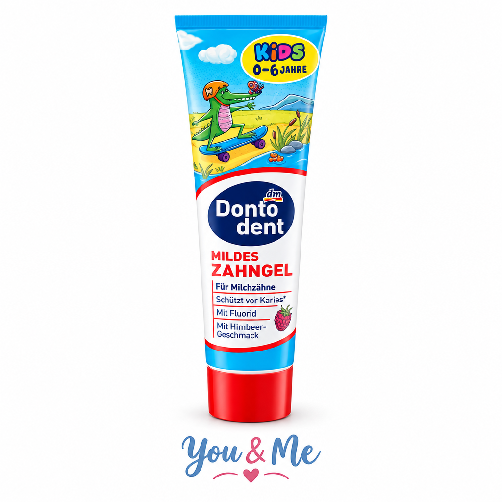 جيل أسنان Dontodent Kids للأطفال 0-6 سنوات - You & Me