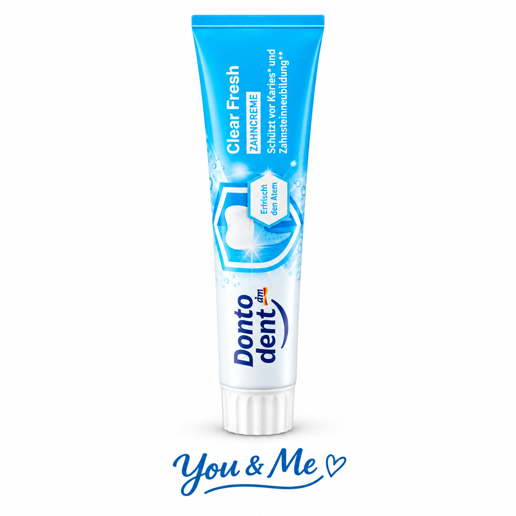 معجون أسنان Dontodent Clear Fresh 125مل - You & Me