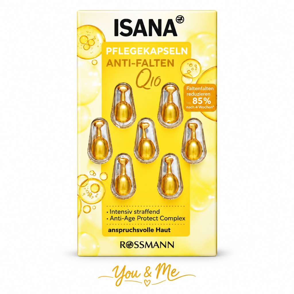 كبسولات ISANA Q10 Anti-Falten 7 كبسولات - You & Me