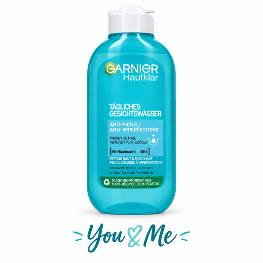 ماء وجه Garnier Hautklar مضاد للحبوب 200مل - You & Me