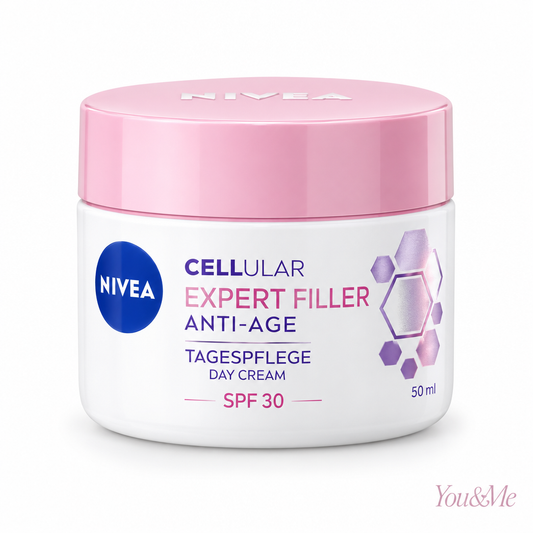 كريم NIVEA Cellular Expert Filler النهاري SPF 30 50مل - You & Me