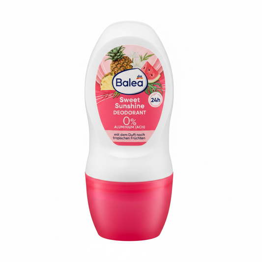 مزيل عرق رول أون Balea Sweet Sunshine خلفية بيضاء 1:1