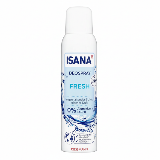 بخاخ مزيل عرق ISANA Fresh خلفية بيضاء 1:1
