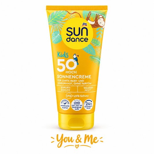 كريم واقي شمس أطفال SUNDANCE Kids SPF50 100مل - You & Me