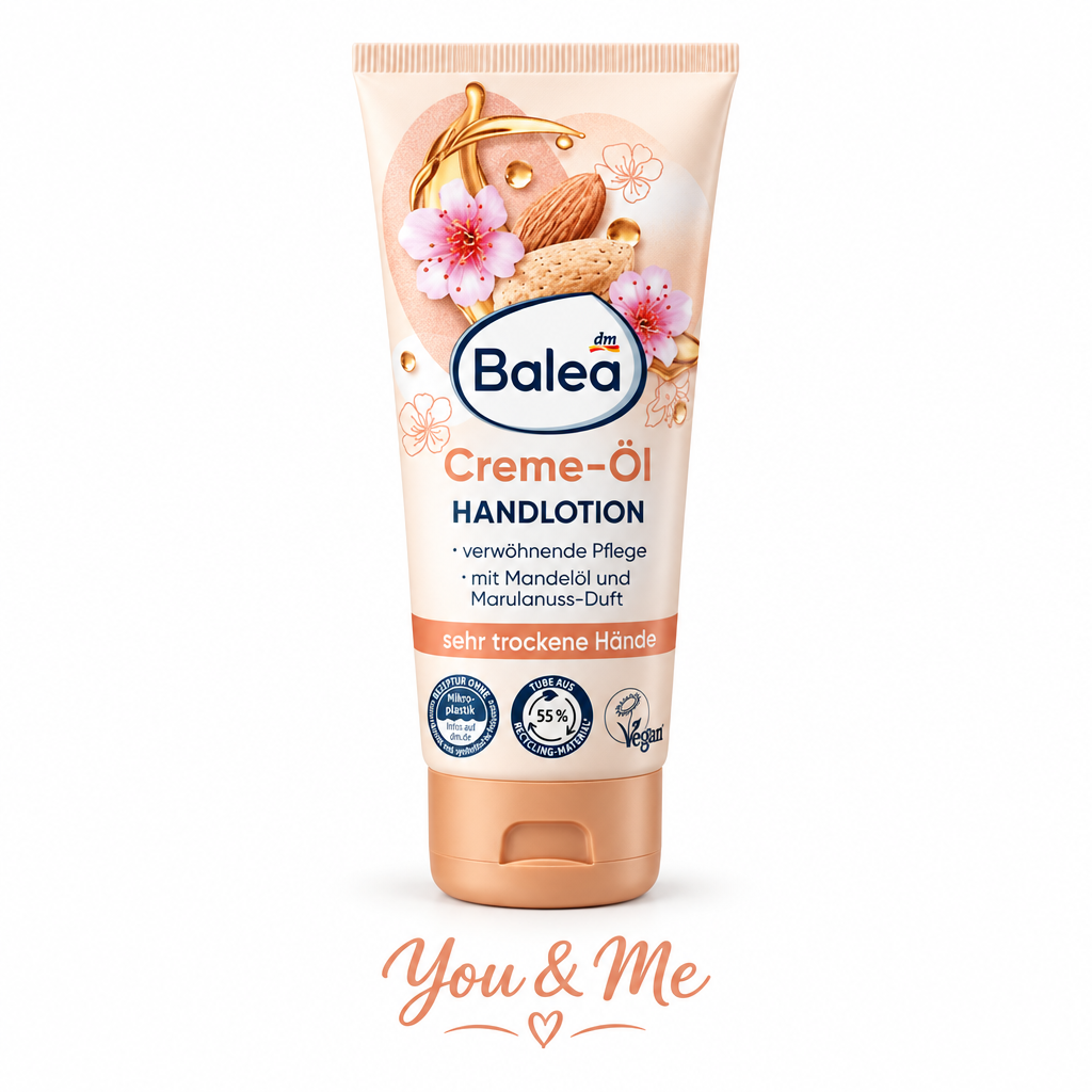 لوشن يدين Balea Creme-Öl 100مل - You & Me
