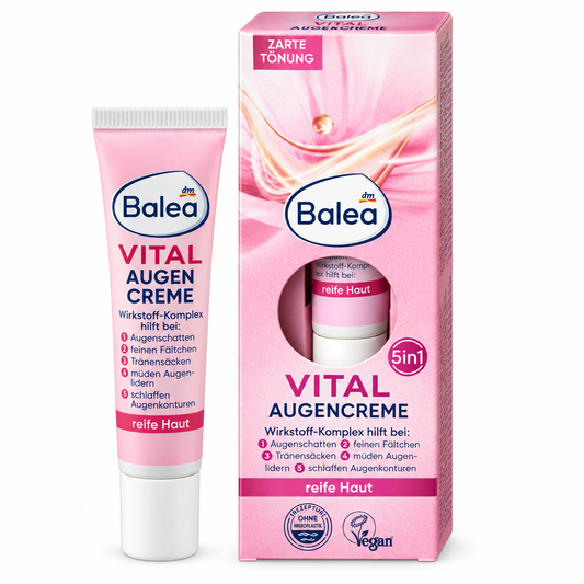 كريم العين Balea Vital Augencreme 5in1 15 مل