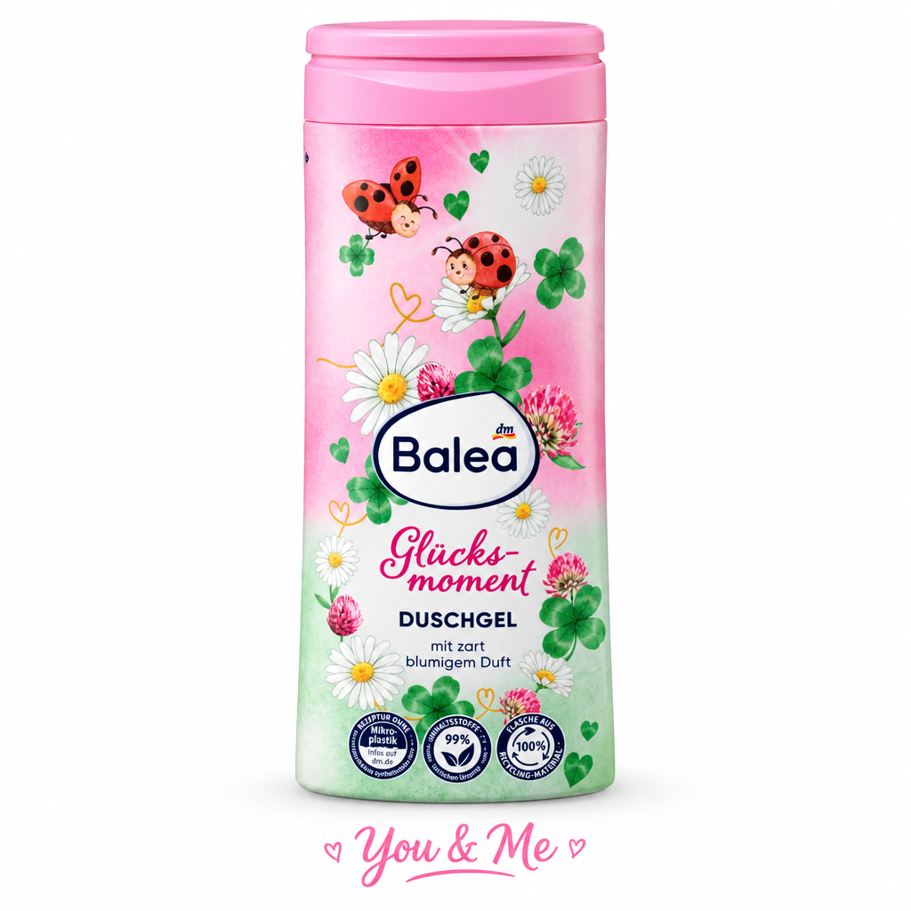 جل استحمام Balea Glücksmoment 300مل - You & Me
