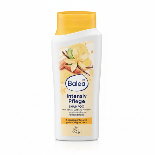 Balea Intensiv Pflege Shampoo 300ml - شامبو الفانيليا وزيت اللوز