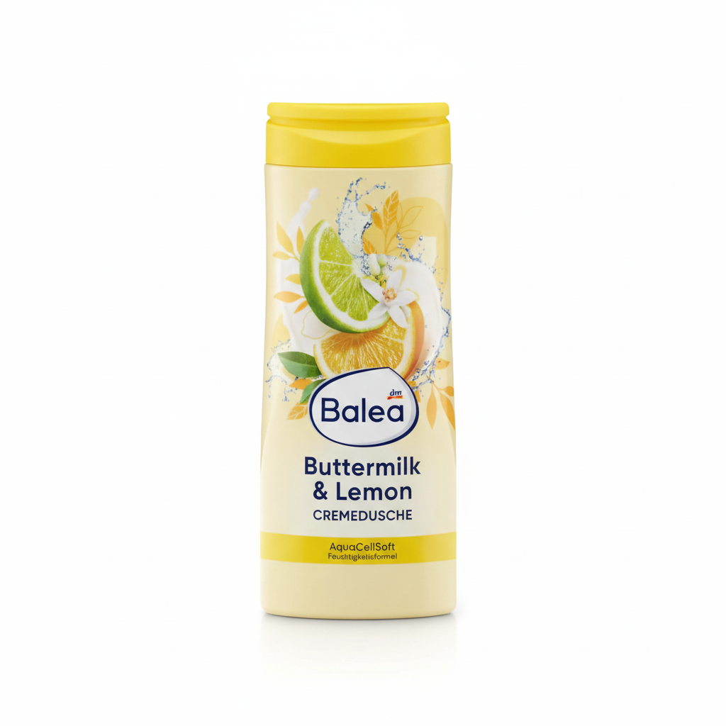 Balea Cremedusche Buttermilk & Lemon 300ml