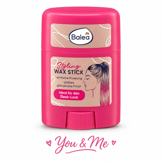 عصا تصفيف الشعر Balea Styling Wax Stick 25غ - You & Me