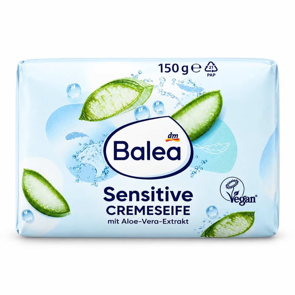 بالياه صابونة كريمية Sensitive بخلاصة الألوفيرا 150 غ