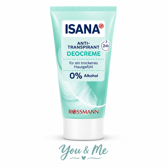 كريم مزيل عرق ISANA 50مل - You & Me